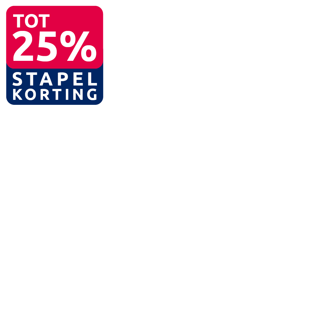 Stapelkorting en 25 procent korting 2026 v2.4